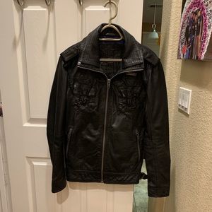 Superdry men’s leather jacket